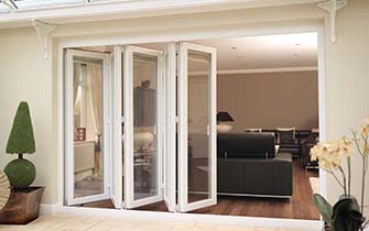 Bi-fold uPVC Doors made by Blue Sky Windows, Melbourne, VIC