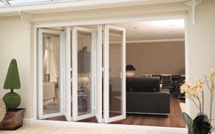 Bi-fold uPVC Doors made by Blue Sky Windows, Melbourne, VIC