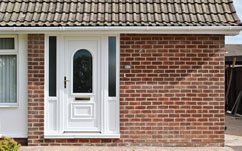Entry uPVC Doors made by Blue Sky Windows, Melbourne, VIC