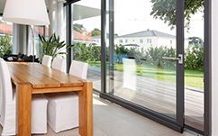 Parallel Slide uPVC Doors made by Blue Sky Windows, Melbourne, VIC