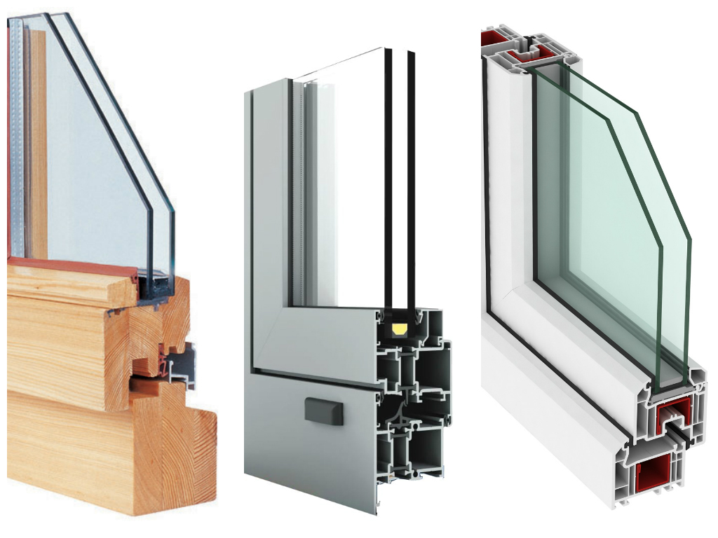 upvc timber aluminium windows comparison